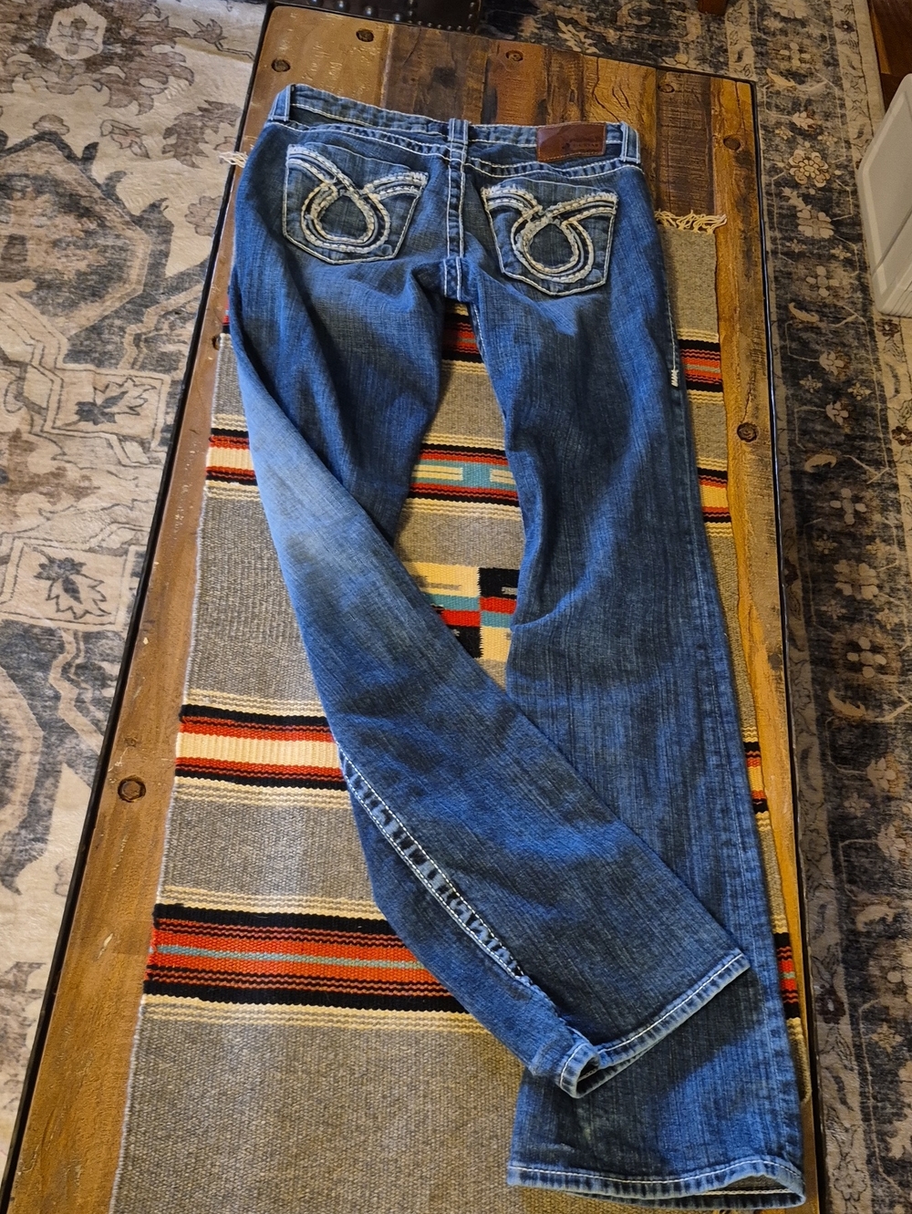 Detailed): Big Star Vintage Collection Maddie Bootcut Jeans  Sz.28"L.(#1202B).